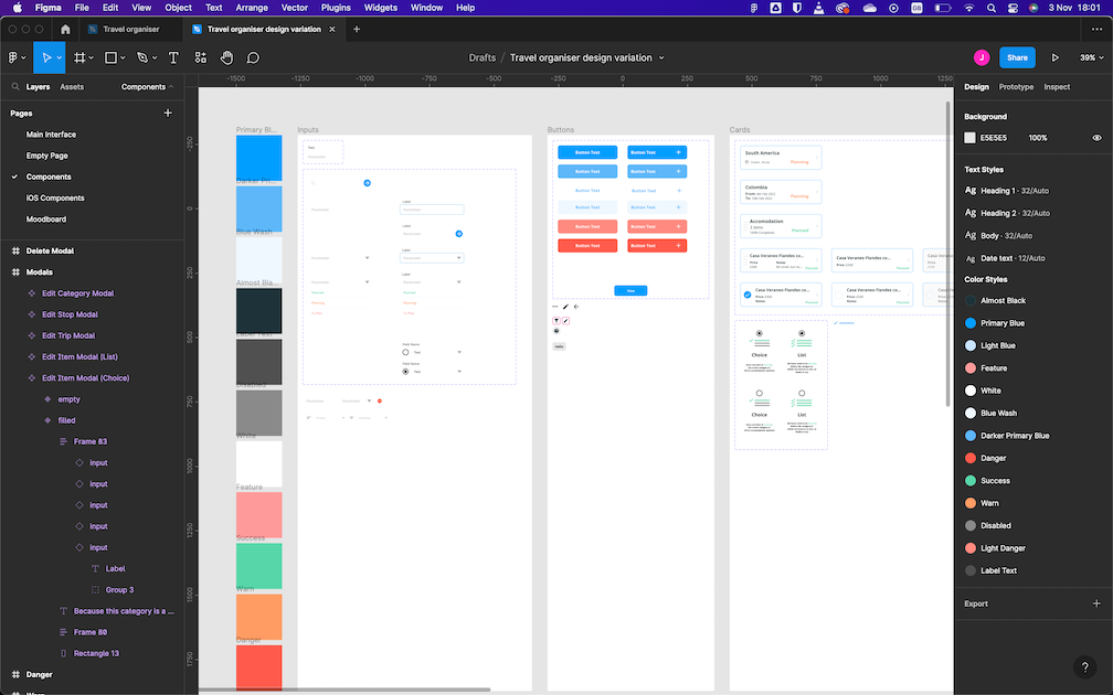 Design system example